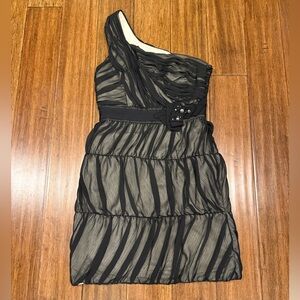 Max & Cleo Black Mini Dress